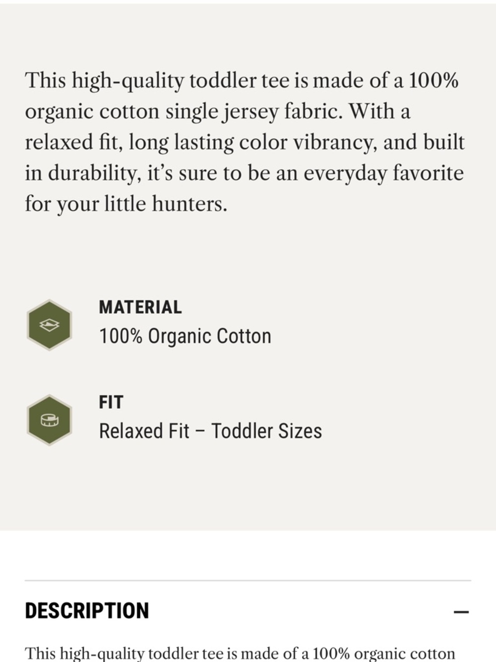 Kids Short Sleeve Tee in Dusty Rose with Ram Graphic - Picture 2 of 2